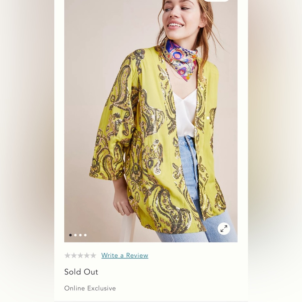 Betina Sequin Kimono (SOLD)